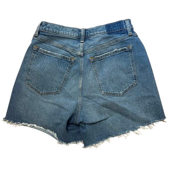 Abercrombie & Fitch The Dad Short High Rise Curve Love Size 28/6 - Picture 4 of 5